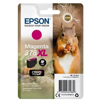 Tinteiro Epson 378XL Magenta C13T37934010, 9,3ml — Compatível e de Alta Qualidade - Bluepixel Equipamentos e Serviços Informáticos Lda