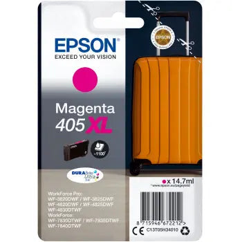 Tinteiro Epson 405XL Magenta 14,7ml - Alta Capacidade e Impressão - Bluepixel Equipamentos e Serviços Informáticos Lda