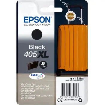 Tinteiro Epson 405XL Preto 18,9ml - Alta Capacidade para 1100 Páginas - Bluepixel Equipamentos e Serviços Informáticos Lda