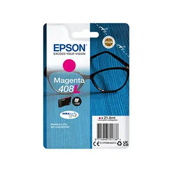 Tinteiro Epson 408L Magenta 21.6ml para Impressoras - Alta Capacidade - Bluepixel Equipamentos e Serviços Informáticos Lda