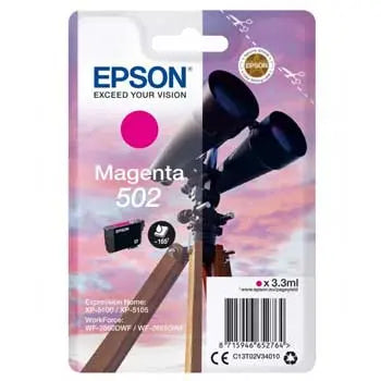 Tinteiro Epson 502 Magenta C13T02V34010 - 3,3ml | Compatível - Bluepixel Equipamentos e Serviços Informáticos Lda