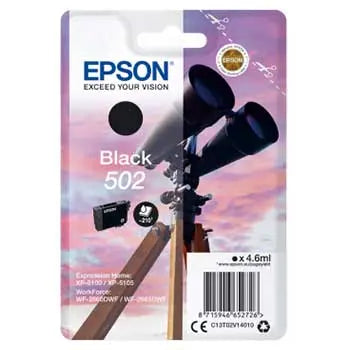 Tinteiro Epson 502 Preto 4,6ml C13T02V14010 | Alta Qualidade - Bluepixel Equipamentos e Serviços Informáticos Lda