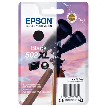Tinteiro Epson 502XL Preto 9,2ml | Compatível e de Alta Qualidade - Bluepixel Equipamentos e Serviços Informáticos Lda