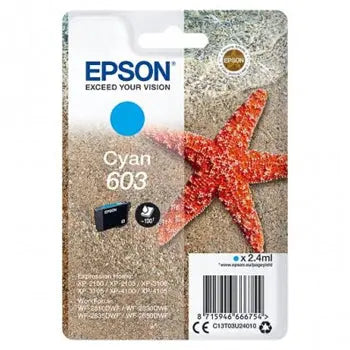 Tinteiro Epson 603 Azul 2,4ml - Compatível e de Alta Qualidade - Bluepixel Equipamentos e Serviços Informáticos Lda