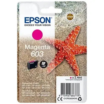 Tinteiro Epson 603 Magenta C13T03U34010 - 2,4ml | Compatível e de qualidade - Bluepixel Equipamentos e Serviços Informáticos Lda