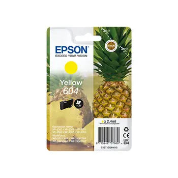 Tinteiro Epson 604 Amarelo 2,4ml | 130 páginas - Bluepixel Equipamentos e Serviços Informáticos Lda