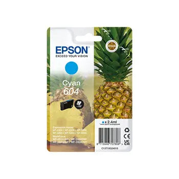 Tinteiro Epson 604 Azul C13T10G24010 2,4ml para Impressora, 130 páginas - Bluepixel Equipamentos e Serviços Informáticos Lda