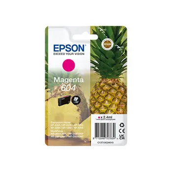 Tinteiro Epson 604 Magenta C13T10G34010 2,4ml para 130 páginas - Bluepixel Equipamentos e Serviços Informáticos Lda