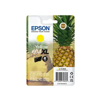Tinteiro Epson 604XL Amarelo 4ml, até 350 páginas - Bluepixel Equipamentos e Serviços Informáticos Lda