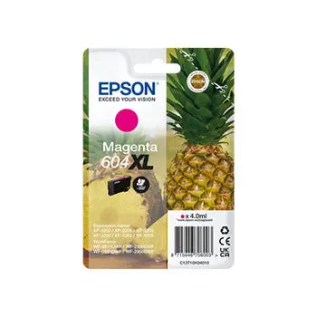 Tinteiro Epson 604XL Magenta - 4ml, Alta Capacidade, 350 páginas - Bluepixel Equipamentos e Serviços Informáticos Lda