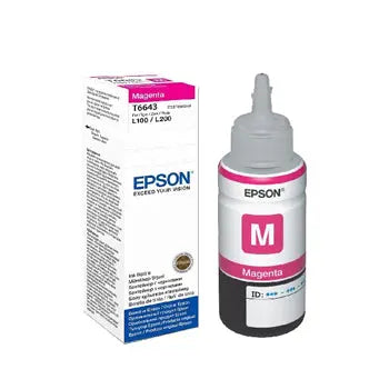 Tinteiro Epson 664 Magenta de 70ml, compatível, para impressoras Epson, alta qualidade e original da marca Epson.