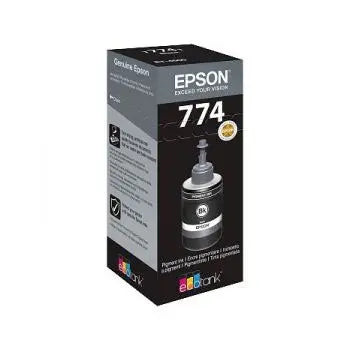 Tinteiro Epson 774 Preto original, 140ml, compatível com impressoras Epson, até 6000 páginas impressas
