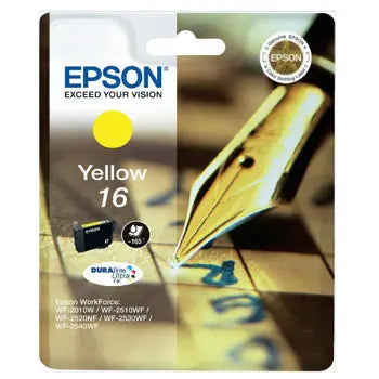 Tinteiro Epson Amarelo 16 - C13T16244010 - 3.1ml | Compatível - Bluepixel Equipamentos e Serviços Informáticos Lda