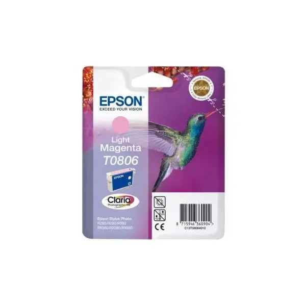 Tinteiro Epson T0806 Magenta Claro 7,4ml - Compatível e de Alta Qualidade - Bluepixel Equipamentos e Serviços Informáticos Lda