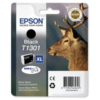Tinteiro Epson T1301 Preto 25ml – Alta Performance e Economia - Bluepixel Equipamentos e Serviços Informáticos Lda
