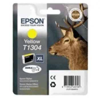 Tinteiro Epson T1304 Amarelo C13T13044010 10,1ml para 755 páginas - Bluepixel Equipamentos e Serviços Informáticos Lda
