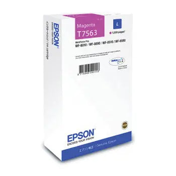 Tinteiro Epson T7563 Magenta 14ml para Impressoras - 1500 páginas - Bluepixel Equipamentos e Serviços Informáticos Lda