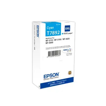 Tinteiro Epson T7892 Azul 34,2ml para 4000 páginas - Bluepixel Equipamentos e Serviços Informáticos Lda