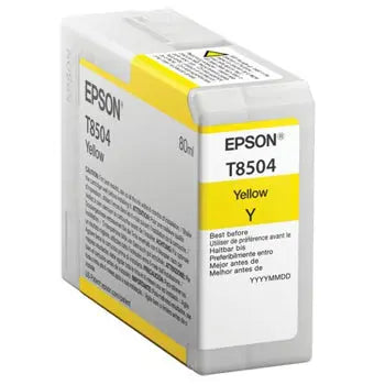 Tinteiro Epson T8504 Amarelo 80ml - Compatível com Impressoras Epson - Bluepixel Equipamentos e Serviços Informáticos Lda