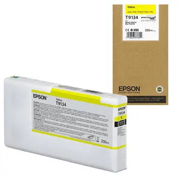 Tinteiro Epson T9134 Amarelo 200ml - Compatível C13T913400 - Bluepixel Equipamentos e Serviços Informáticos Lda