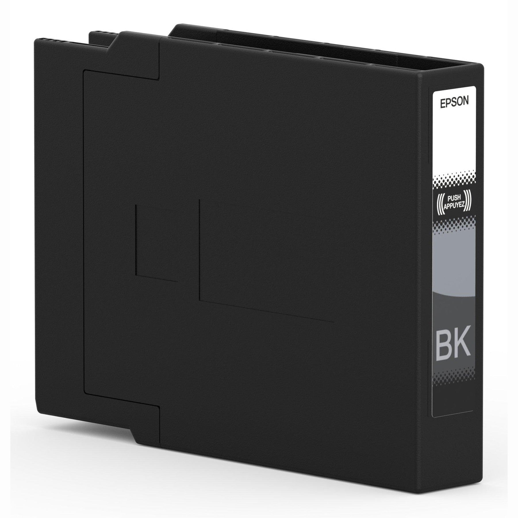 Cartucho de tinta preto XL Epson Workforce Pro C7100/7000, capacidade de 5800ml, para impressoras de grande volume.