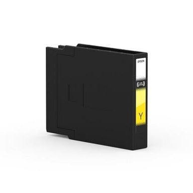 Cartucho de tinta amarelo XL Epson Workforce Pro C7100/7000, capacidade de 4600ml, para impressoras de grande volume.