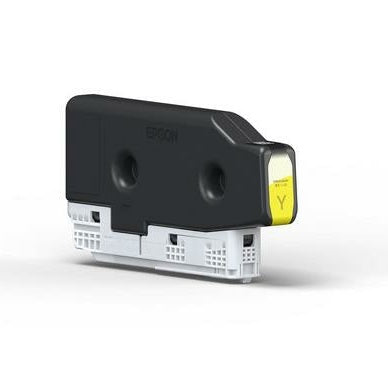 Tinteiro amarelo Epson WorkForce Enterprise AM-C400, alta performance, para impressoras de alta capacidade e qualidade de impressão.