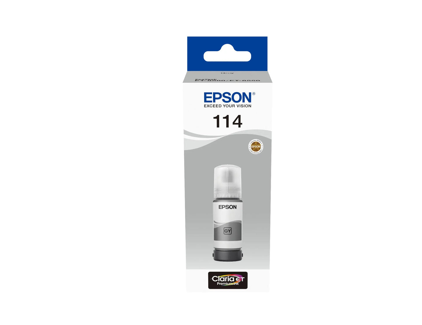 Tinta EPSON 114 EcoTank Grey – Frasco de 1LB para Impressoras Epson