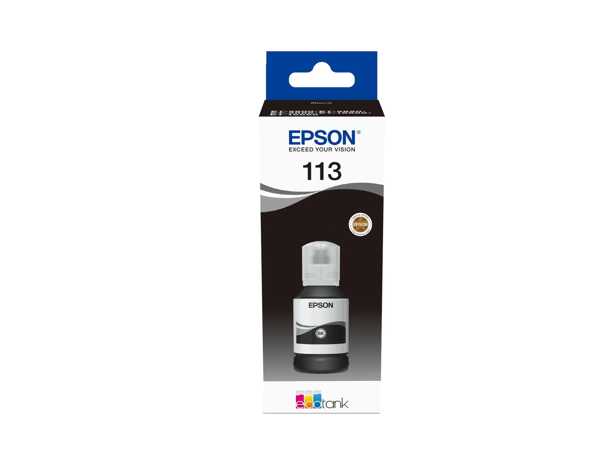 Tinta EPSON EcoTank 4LB 113 Preta - Tinta à Base de Pigmento Epson