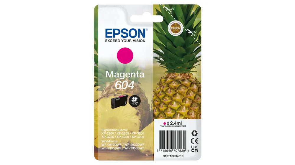 Tinta EPSON Magenta 1LB – Cartucho Único para Impressoras Epson