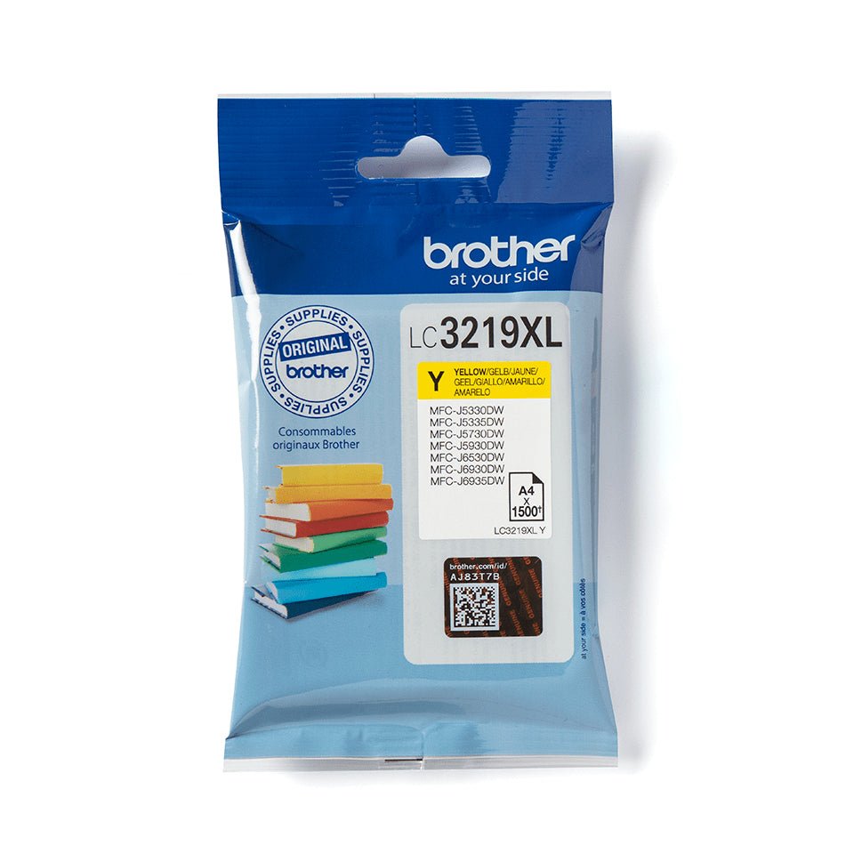 Tinteiro Amarelo XL BROTHER LC3219XLY para MFC J5330DW/5730DW Brother