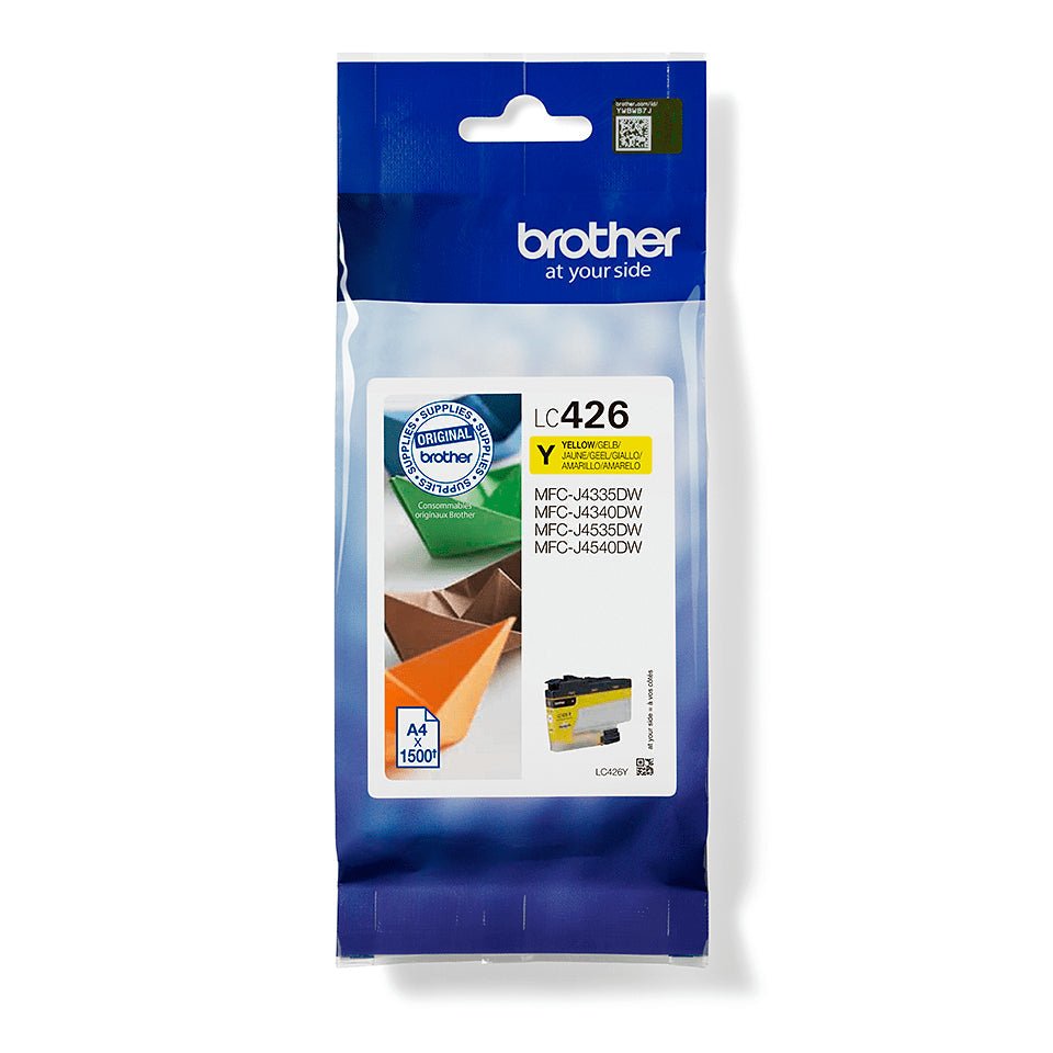Tinta Brother LC426Y para Mini19 BIZ-STEP - Amarela de Alta Qualidade Brother
