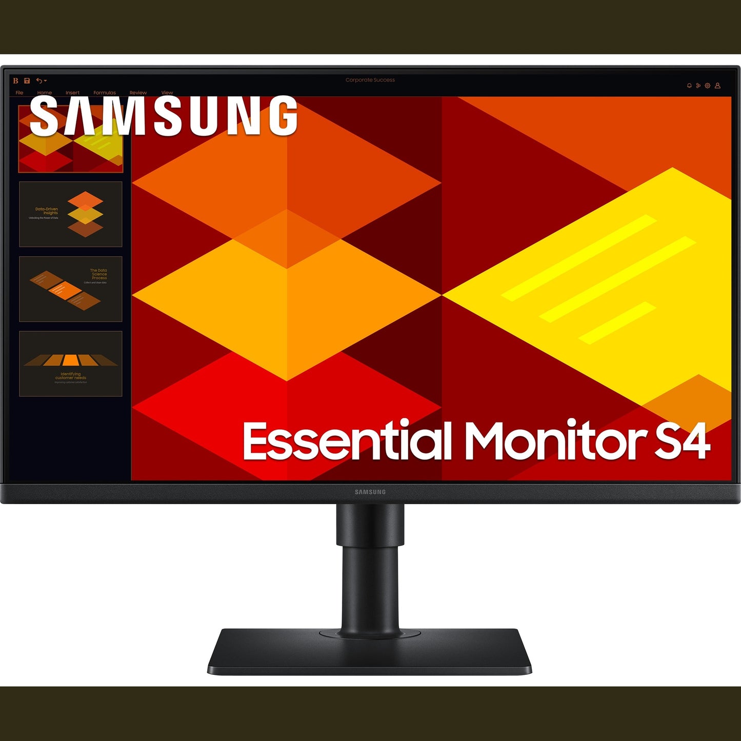 SAMSUNG LS24D400GAUXEN 24inch FHD IPS 16:9 100Hz 250cd/m2 5ms 1000:1 2xHDMI DP 1.2 HAS