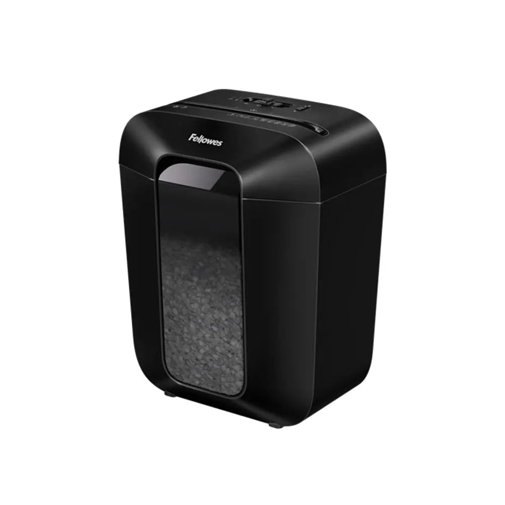 Bluepixel Equipamentos e Serviços Informáticos Lda | Destruidora de Partículas 4x12mm LX41 Preto P4 8Fls | Alta Performance Fellowes Corte Partículas