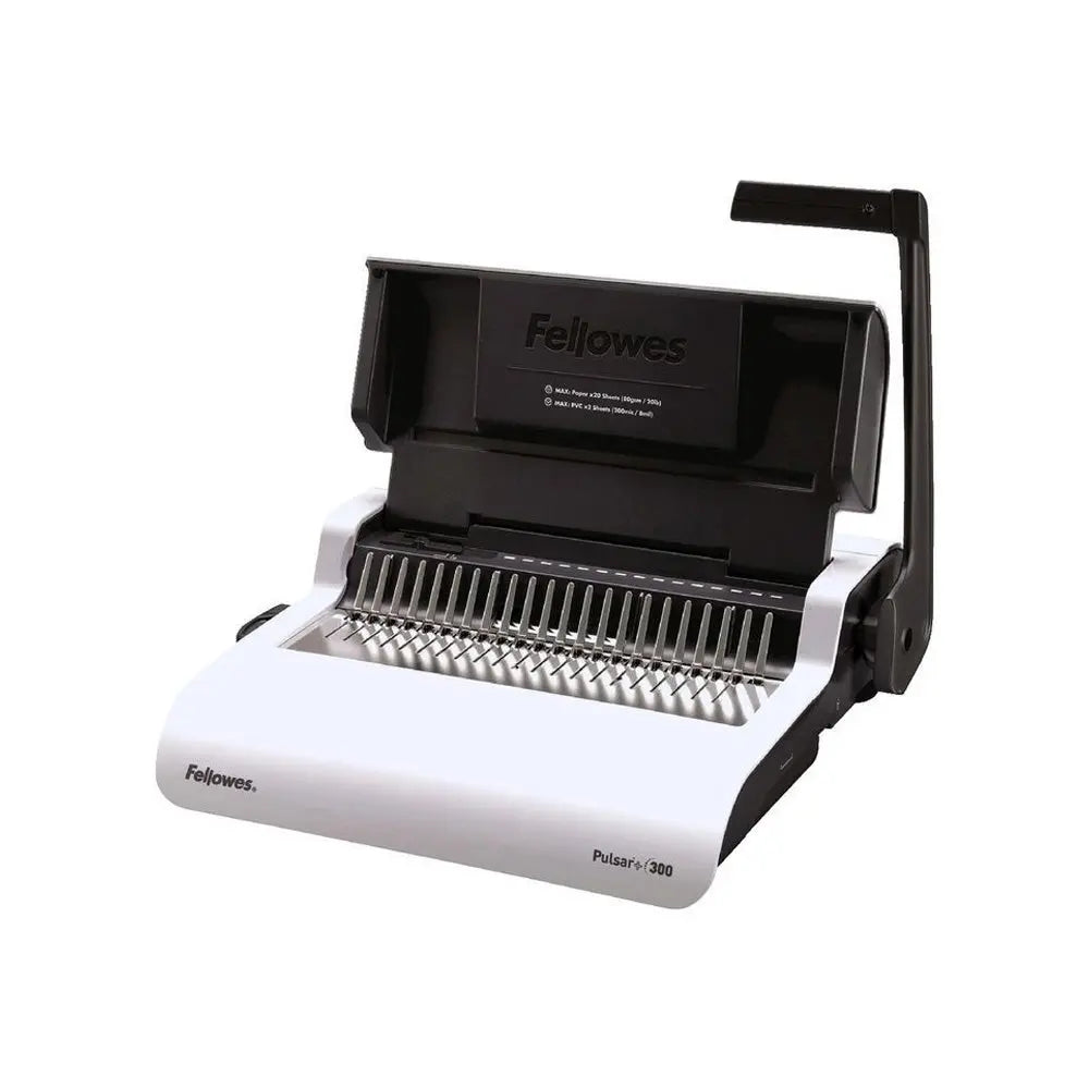 Bluepixel Equipamentos e Serviços Informáticos Lda | Encadernadora Espiral Manual Pulsar+ 300 Folhas - Fácil e Durável Fellowes Encadernadoras