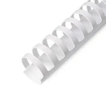 Bluepixel Equipamentos e Serviços Informáticos Lda | Argolas PVC Encadernar 22mm Brancas - 100 unidades, 195 folhas GBC Argolas