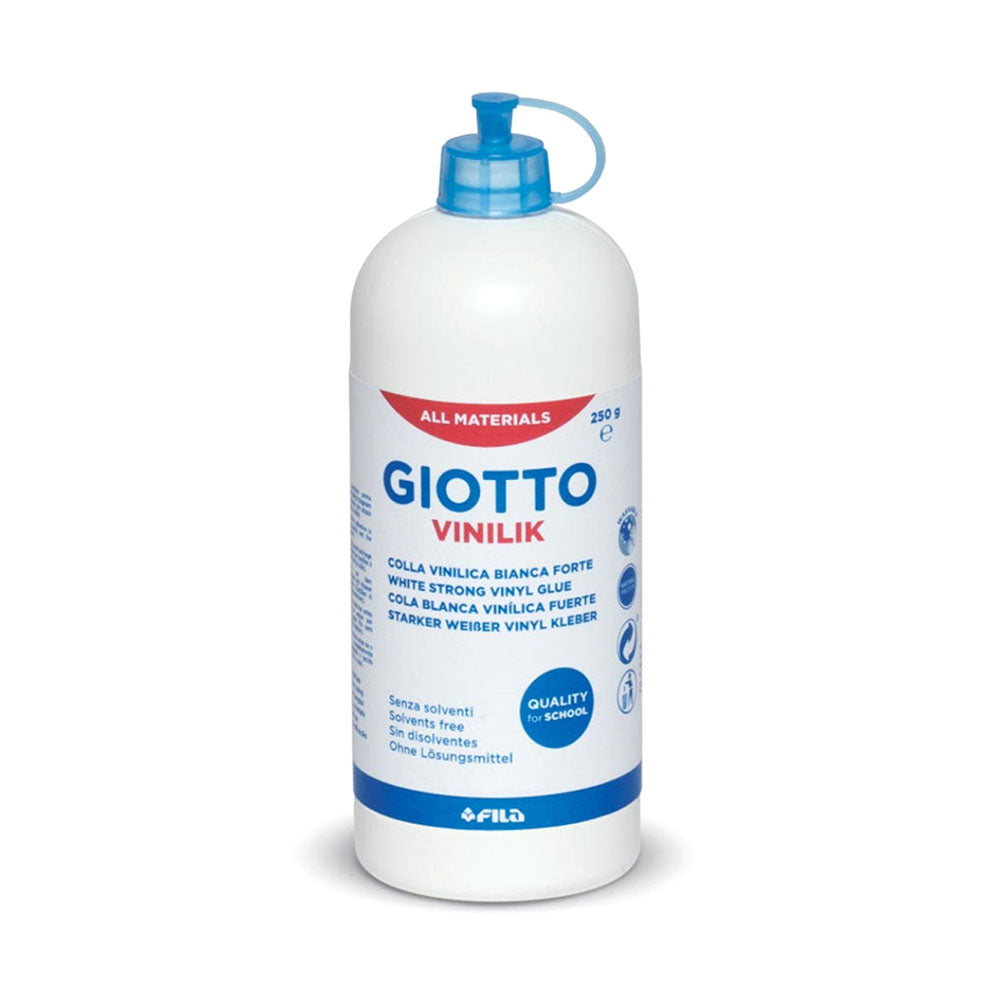 Bluepixel Equipamentos e Serviços Informáticos Lda | Cola Branca Vinílica Giotto 250g - Cola para Artesanato e Escolar Giotto Colas
