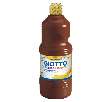 Bluepixel Equipamentos e Serviços Informáticos Lda | Guache Líquido 1L Giotto Escolar Castanho - Tintas para Educação Giotto Guaches Infantis