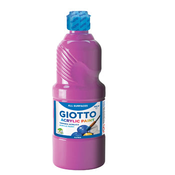 Bluepixel Equipamentos e Serviços Informáticos Lda | Guache Líquido Acrílico Giotto Magenta 500ml – Tinta de Alta Qualidade Giotto Guaches Infantis