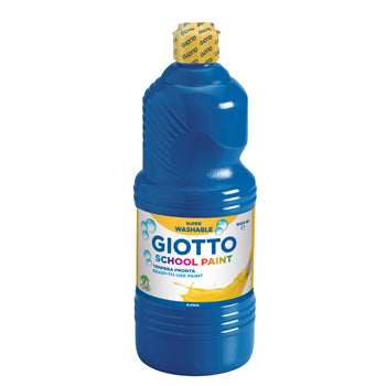 Bluepixel Equipamentos e Serviços Informáticos Lda | Guache Líquido Giotto Escolar 1L Azul Escuro - Pintura Infantil Giotto Guaches Infantis