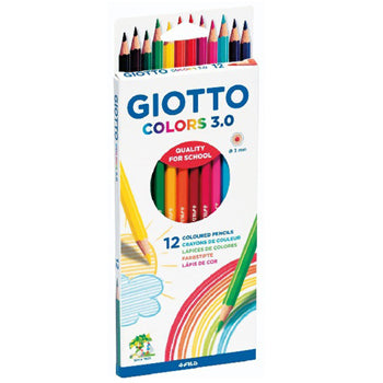 Bluepixel Equipamentos e Serviços Informáticos Lda | Lápis de Cor Aquarelável Giotto Colors 12 Unidades Giotto Lápis