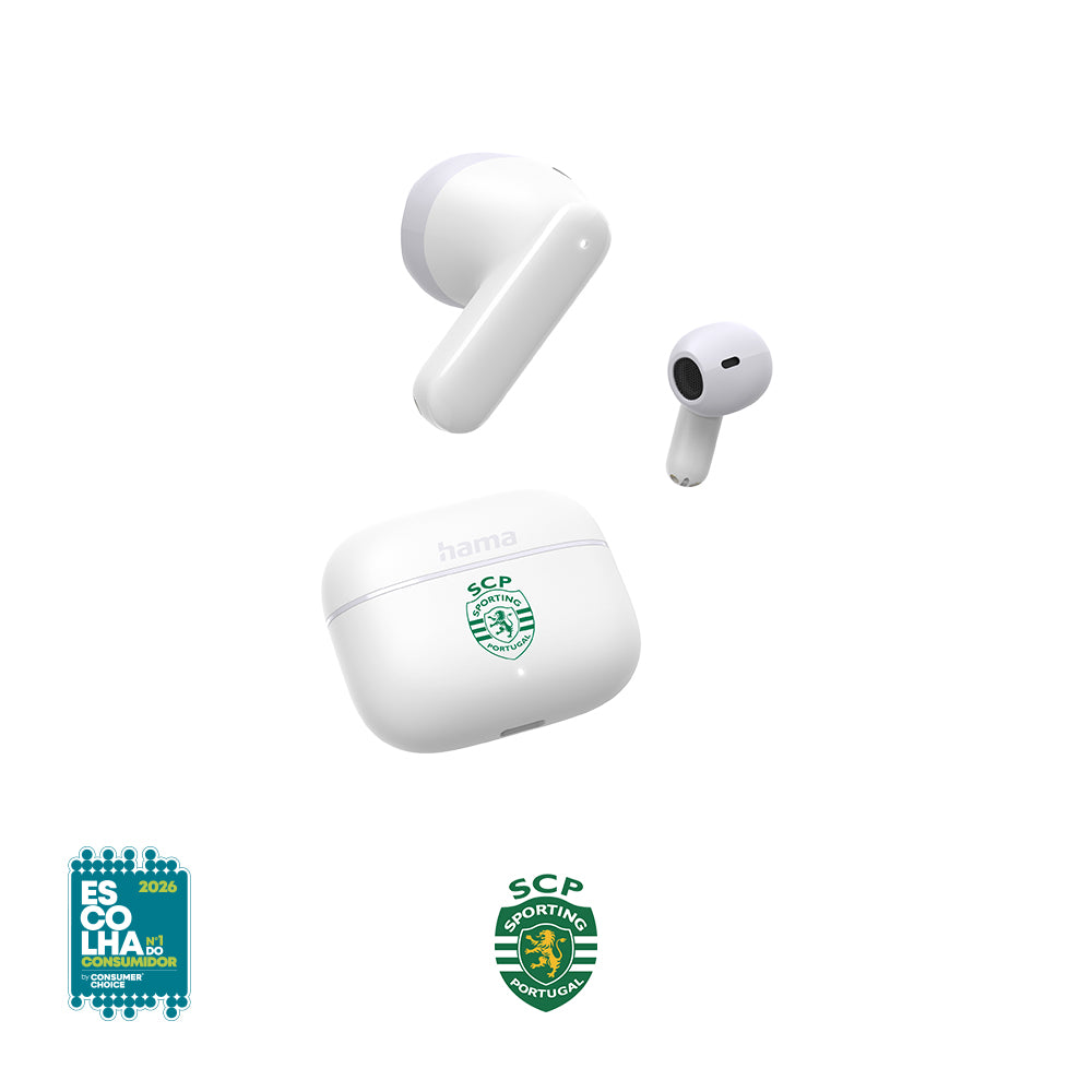 Auriculares Bluetooth esportivos Hama Freedom Light II, leves e sem fios, com design confortável para atividades físicas.