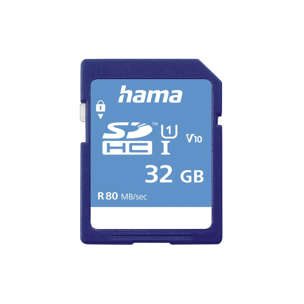 Cartão SDHC 32GB Hama Class 10 - Alta Velocidade e Armazenamento