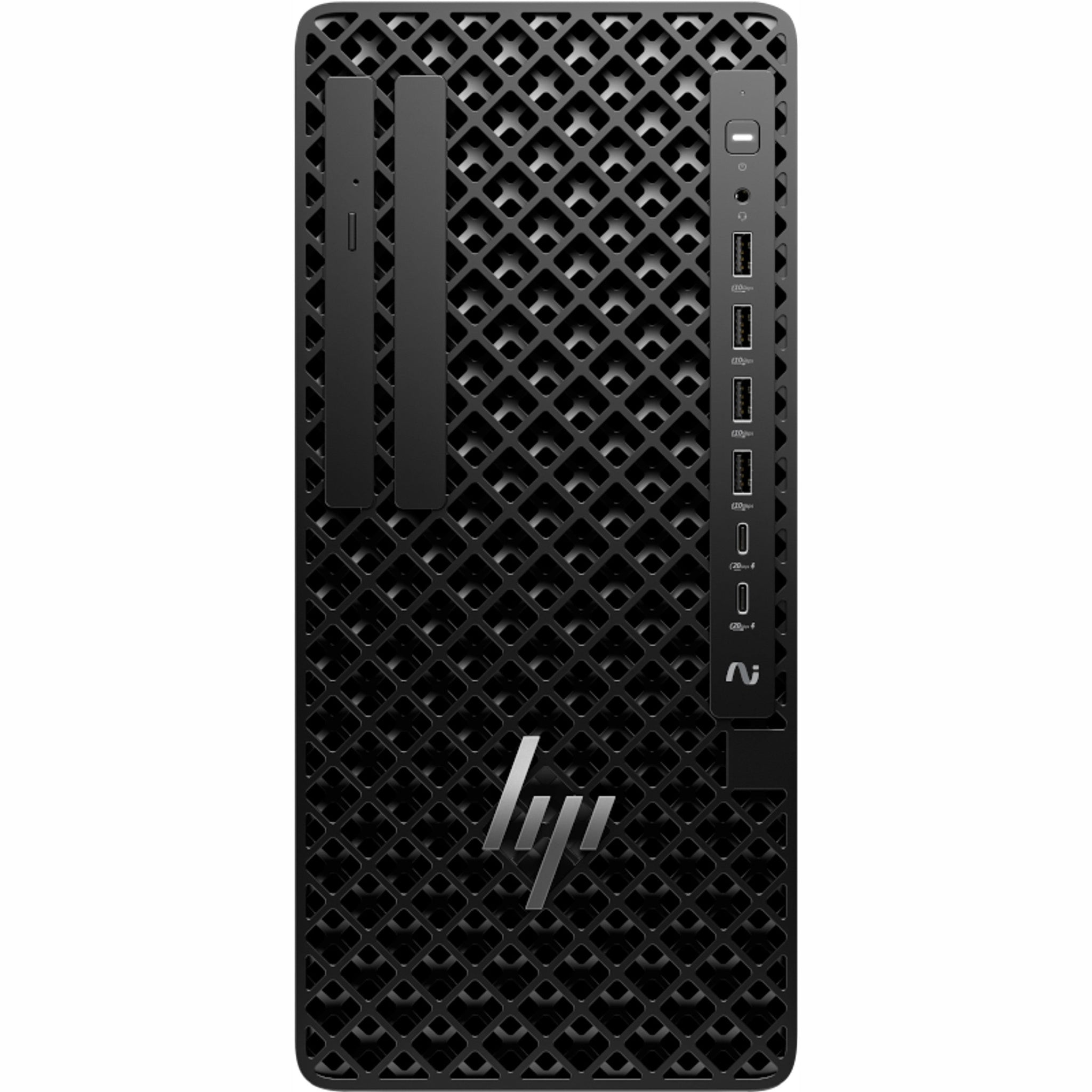 Desktop de estação de trabalho HP Z1 G1i com Intel Core i7, 32GB RAM, 1TB SSD e Windows 11 Pro, visual do computador na imagem