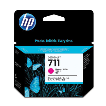 Pack Tinteiros HP 711 Magenta CZ135A 3UN - Tinta original para impressora - Bluepixel Equipamentos e Serviços Informáticos Lda