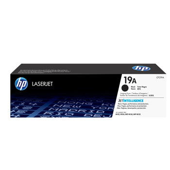 Tambor HP 19A Preto CF219A original para impressoras HP, alta capacidade, componente de impressão de alta qualidade.