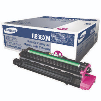 Tambor magenta original HP/Samsung R838XM SU615A para impressora, capacidade de 30.000 páginas, visível na imagem.