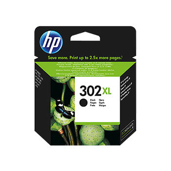 Tinteiro HP 302XL Preto HP original, alta capacidade com 8,5ml, para impressões de alta qualidade, compatível com impressoras HP.