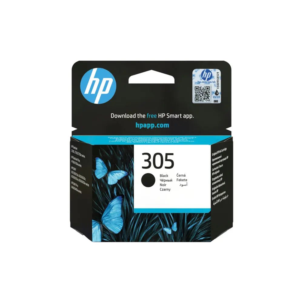 Tinteiro HP 305 Preto 3YM61A - 120 páginas, 2ml - Bluepixel Equipamentos e Serviços Informáticos Lda