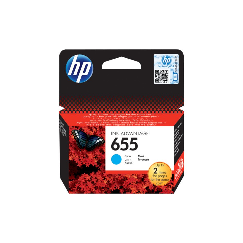 Tinteiro HP 655 Azul CZ110A - 600 páginas inkjet de alta qualidade - Bluepixel Equipamentos e Serviços Informáticos Lda